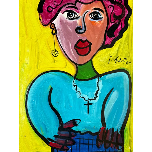 Abstract Expressionism 1967 Original Peter Keil Painting For Sale - Image 3 of 7