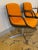 Steelcase 1950s Pair of Executive Steelcase Office Desk Arm Chairs Inspired by Pollock for Knoll For Sale - Image 4 of 12