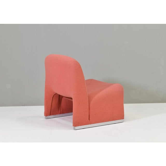 Metal Arki Lounge Chair attributed to Giancarlo Piretti for Castelli, Italy, 1970 For Sale - Image 7 of 18