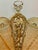 Oversized Victorian Brass Figural Peacock Folding Fireplace Screen For Sale - Image 4 of 9