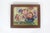 French Country Vintage Framed Still Life Floral Needlepoint Art For Sale - Image 3 of 10