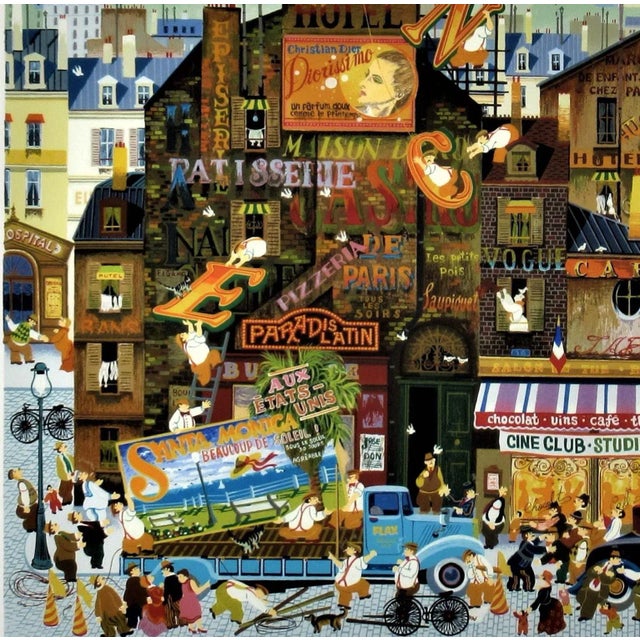 Late 20th Century Hiro Yamagata, Vacance, 1980 For Sale - Image 5 of 10