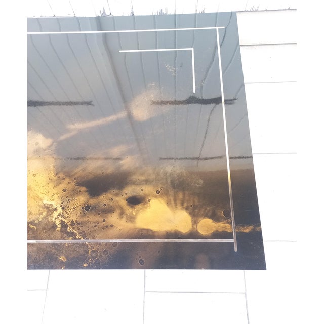 Vintage Coffee Table with Solar Decor For Sale - Image 9 of 12