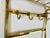 Hollywood Regency Brass Wall Coat Rack, 1970s For Sale - Image 12 of 13