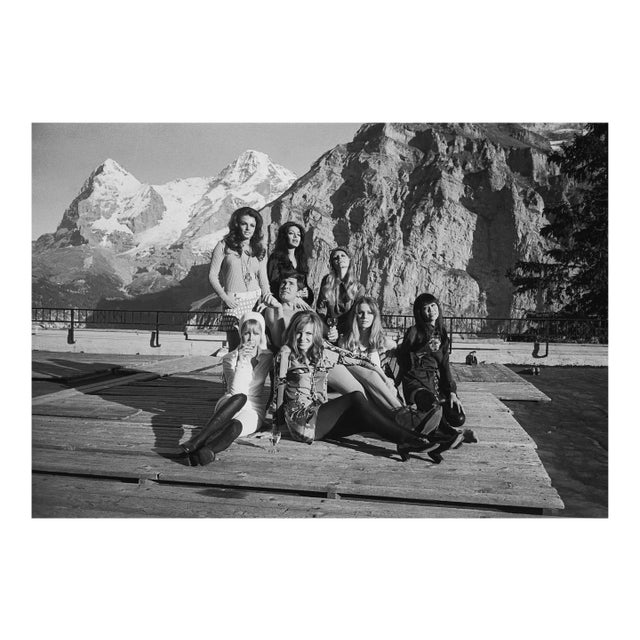 Bond Girls, Silver Gelatin Fibre Print, 1968, Printed Later For Sale