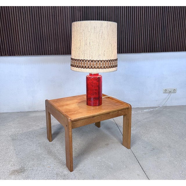 Large Glazed Ceramic Table Lamp, 1960s For Sale - Image 17 of 18