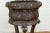 Mid 20th Century European Style Bronze Raised Floral Motifs Tripod Planter For Sale In New York - Image 6 of 8