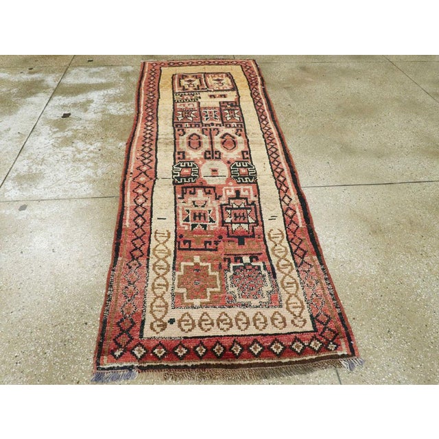 Galerie Shabab Collection Early 20th Century Turkish Anatolian Tribal Rug For Sale - Image 4 of 10