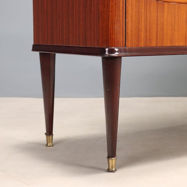Mid-Century Dresser with Mirror, 1950s For Sale - Image 9 of 12