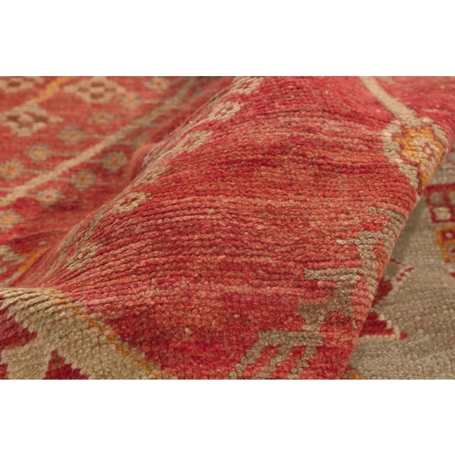 Vintage Turkish Oushak Rug, 05'02 X 09'01 For Sale In Dallas - Image 6 of 10