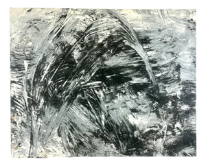Henrik Westergaard, West Mountain, Mixed Media on Canvas, 2014