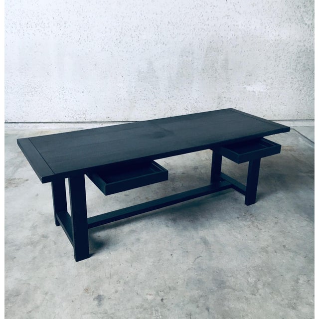 Midcentury Modern Dining Table by J. Batenburg for Mi, 1960s For Sale - Image 9 of 18