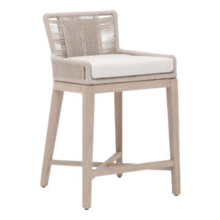 Essentials for Living Overlay Outdoor Counter Stool For Sale