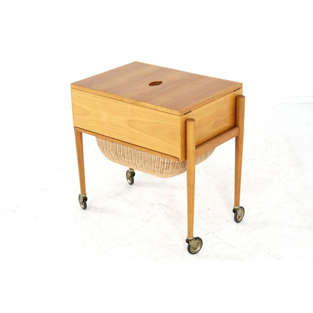Vintage Lotus Sewing Box, 1960s For Sale - Image 10 of 13