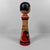 Black Japanese Kokeshi by Moriharu Kitayama, 1980 For Sale - Image 8 of 12