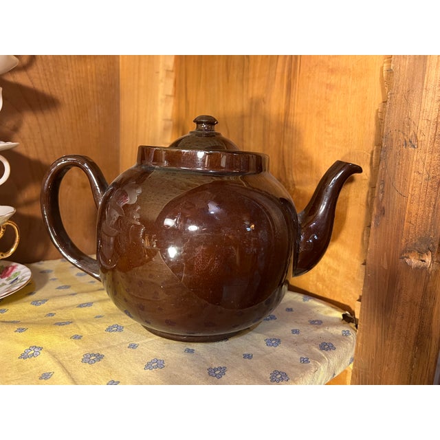 Mid 20th Century “Brown Betty Tea Pot For Sale - Image 13 of 15