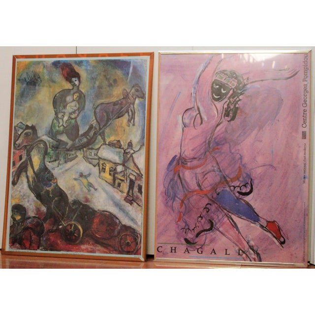 1980s Marc Chagall Offset Lithographs - A Pair For Sale - Image 12 of 12