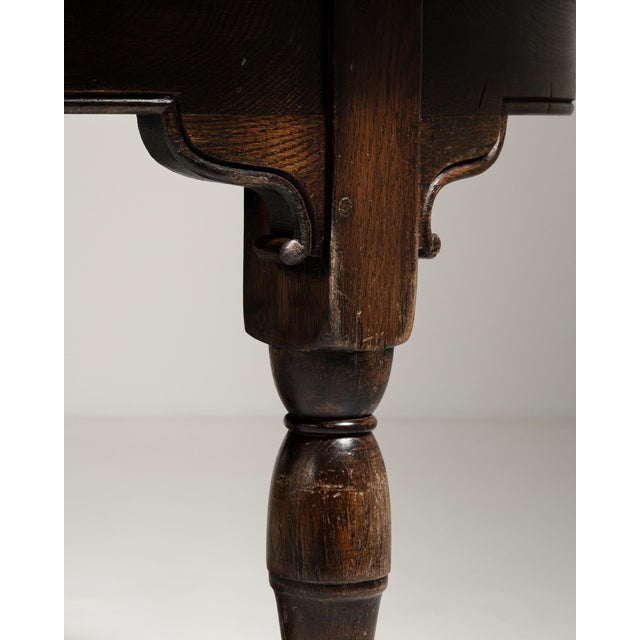 1970s Eclectic Dining Table In Original Patina For Sale In Greensboro - Image 6 of 9