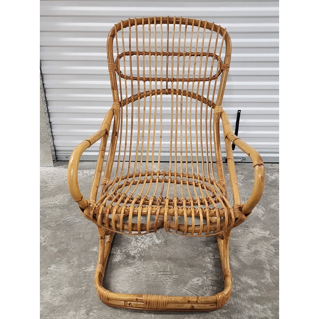 Mid-Century Modern Mid-Century Tito Agnoli Style Armchair For Sale - Image 3 of 11