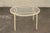 Mid Century Modern Round Aluminum Glass Top Patio Dining Table For Sale - Image 11 of 12