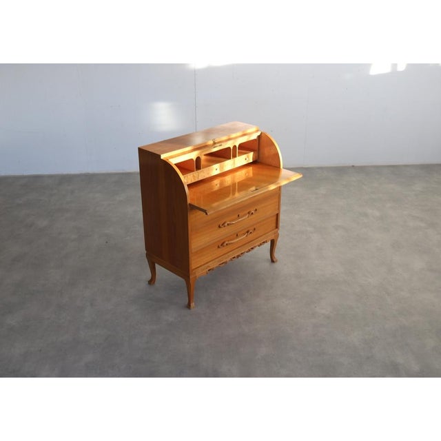 Vintage Secretary Desk, 1960s For Sale - Image 9 of 10