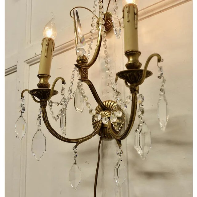 1920s French Wall Sconces, 1920s, Set of 2 For Sale - Image 5 of 12