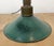 Industrial Green Enamel Military Pendant Lamp with Cast Aluminium Top, 1960s For Sale - Image 15 of 18