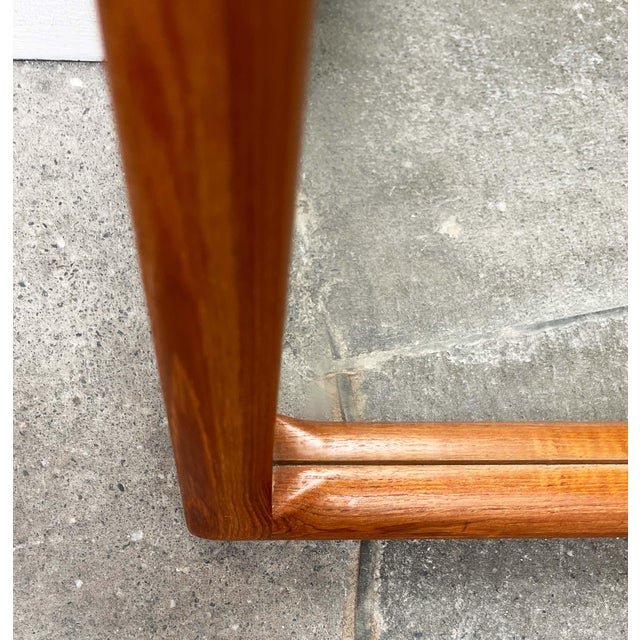 Wood Mid-Century Modern Danish Teak Mirror from Vildbjerg Møbelfabrik, 1960s For Sale - Image 7 of 18