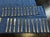 Mappin and Webb Russell pattern silver-plated fish knife and fork set of 12 - Knives L=20.5cm, Forks L=18cm This piece has...
