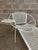 Mario Tempestini Pair Vintage Maurizio Tempestini for Saulterini “Radar” Lounge Chair With Drink Table., Attributed For Sale - Image 4 of 12