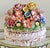 Ceramic Vintage Italian Capodimonte-Style Porcelain Floral Centerpiece For Sale - Image 7 of 18