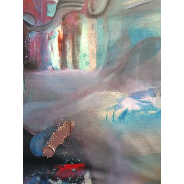 Stefano Mazzolini, Brugheria, 2022, Acrylic & Oil on Canvas For Sale - Image 9 of 13