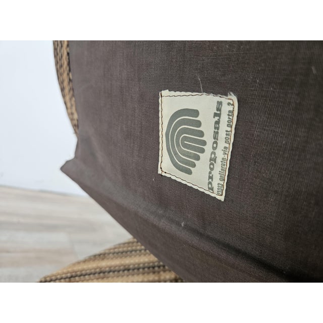 P60 Proposals Armchair by Vittorio Introini for Saporiti, 1970 For Sale - Image 15 of 16