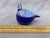 Blue Vintage Taikayon Blue Glass Bird Figure, Finland For Sale - Image 8 of 11