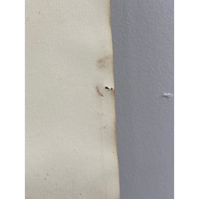 Leonard Buzz Wallace Abstract Touche Painting No. 2, October 1966 For Sale - Image 13 of 14