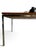 Mid-Century Modern Coffee Table with Floating Top in Walnut and Chrome-Plated Square Steel Frame, 1960s For Sale - Image 6 of 16