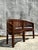 Wood Vintage Boho Curved Teak Bench For Sale - Image 7 of 10