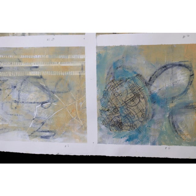 "Exploration 1-6", Original Mixed Media Painting by Jill Krasner For Sale In Tampa - Image 6 of 7