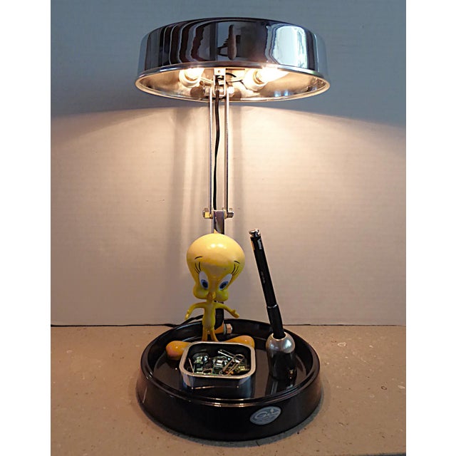 Streamline Modern Gei Folding Table Desk Lamp by Enrique Aparicio Spain 1960 For Sale - Image 12 of 14