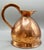19th-Century English copper ale pitcher also known as a spirits measure or haystack. It is handcrafted and retains the...