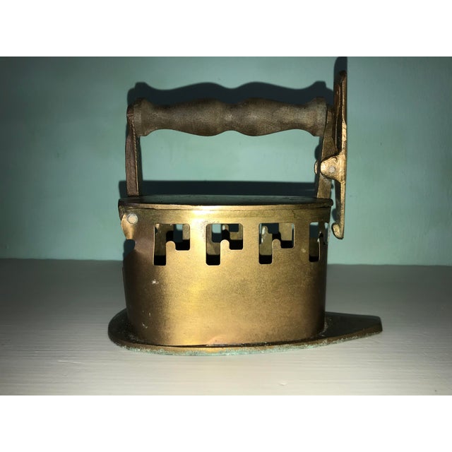 Antique Brass Clothes Iron Chairish