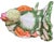 1980s Vintage Majolica Turkey & Vegetable Tureen With Ladle – Cabbage Ware, Carrot & Corn Motif For Sale - Image 5 of 7