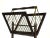 Cesare Lacca Mid-Century Italian Mahogany Magazine Rack by Cesare Lacca, 1950s For Sale - Image 4 of 7
