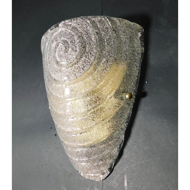 Italian 20th Century Graniglia Shield Sconces, a Pair For Sale - Image 3 of 6