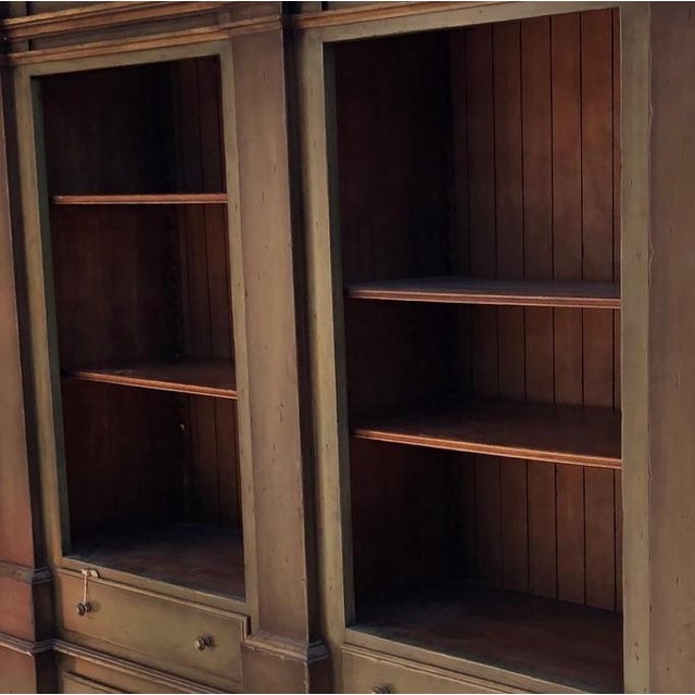 Large Green and Gold Accent Display by South Cone Chairish