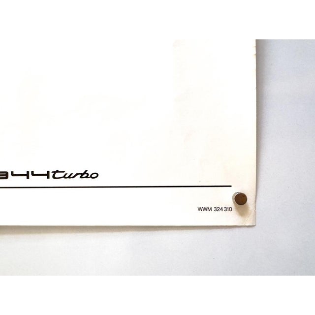 Original Porsche Poster by Gruppe C, 1985 For Sale - Image 6 of 10
