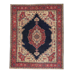 Late 19th Century Turkish Serapi Rug, 12'00 X 14'08