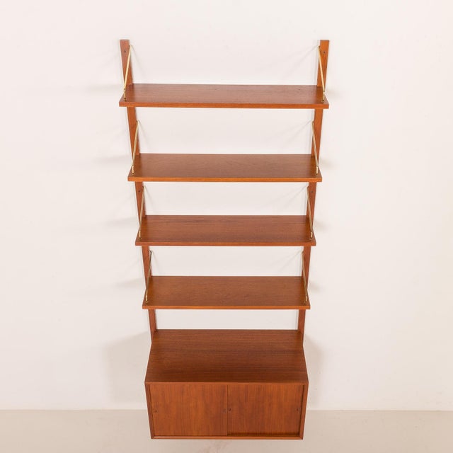 Brown Wall Unit by Poul Cadovius for Cado, 1960s For Sale - Image 8 of 16