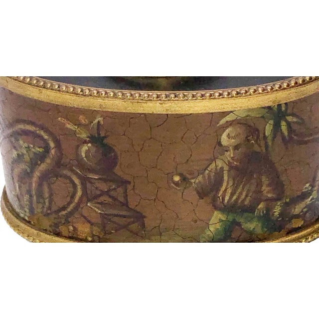 Antique French Chinoiserie Inkwell For Sale - Image 4 of 10