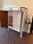 Vintage Refinished Wood Armoire With Fitted Drawers & Hanging Storage For Sale - Image 4 of 12